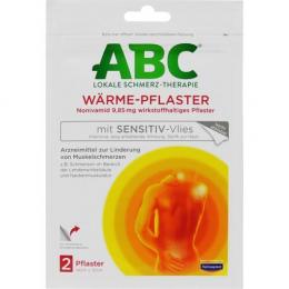 ABC Wärme-Pflaster sensitive-Vlies Hansaplast med 2 St.