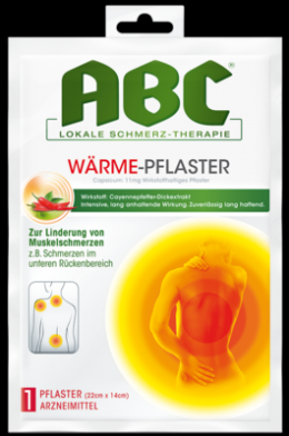 ABC Wrme-Pflaster Capsicum Hansaplast med 14x22 1 St