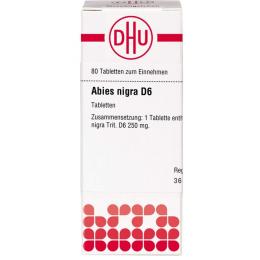 ABIES NIGRA D 6 Tabletten 80 St.