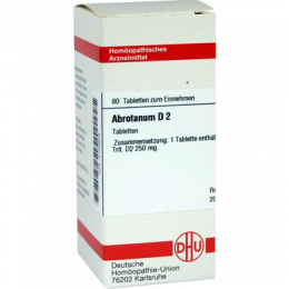 ABROTANUM D 2 Tabletten 80 St