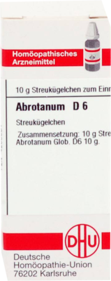 ABROTANUM D 6 Globuli 10 g