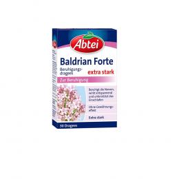 Abtei Baldrian Forte Beruhigungsdragees 30 St Überzogene Tabletten