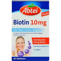 ABTEI Biotin 10 mg Tabletten 30 St.
