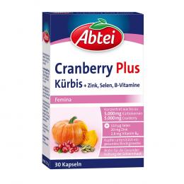 ABTEI Kürbis Plus Cranberry Kapseln 30 St Kapseln