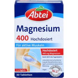 ABTEI Magnesium 400 hochdosiert Tabletten 30 St. (38,6 g)