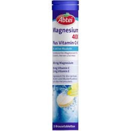 ABTEI Magnesium 400 Plus Vitamin C+E Brausetabl. 15 St. (81 g)