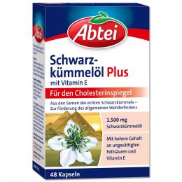 Abtei Schwarzkümmelöl Plus Vitamin E Kapseln 48 St Kapseln