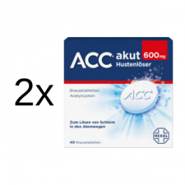 ACC akut 600 Brausetabletten 2 x 40 St.