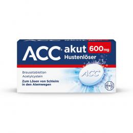 Ein aktuelles Angebot für ACC akut 600 mg Hustenlöser 10 St Brausetabletten Hustenlöser - jetzt kaufen, Marke Hexal AG.