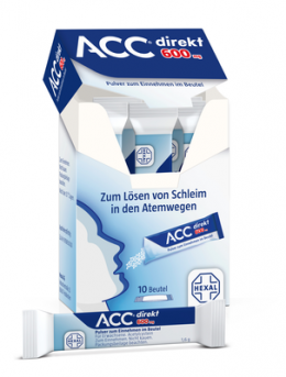 ACC direkt 600 mg Pulver zum Einnehmen im Beutel 10 St