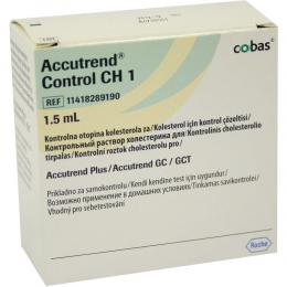 Ein aktuelles Angebot für ACCUTREND Control CH 1 Lösung 1 X 1.5 ml Lösung Cholesterinsenkung - jetzt kaufen, Marke Roche Diagnostics Deutschland GmbH.
