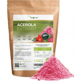 Acerola Pulver - 300 g - Natürliches Vitamin C