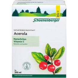 ACEROLA SAFT Schoenenberger Heilpflanzensäfte 600 ml (600 ml)