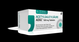 ACETYLSALICYLSURE ADGC 500 mg Tabletten 100 St