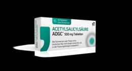 ACETYLSALICYLSURE ADGC 500 mg Tabletten 30 St