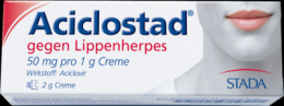 ACICLOSTAD Creme gegen Lippenherpes 2 g