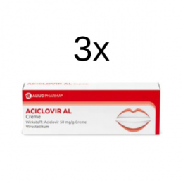 ACICLOVIR AL Creme 3 x 2 g