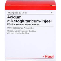 ACIDUM ALPHA-KETOGLUTARICUM Injeel Ampullen 10 St.