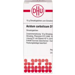 ACIDUM CARBOLICUM D 12 Globuli 10 g