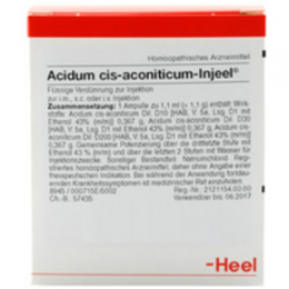 ACIDUM CIS-aconiticum Injeel Ampullen 10 St