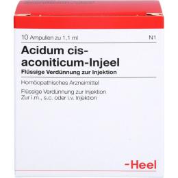 ACIDUM CIS-aconiticum Injeel Ampullen 10 St.