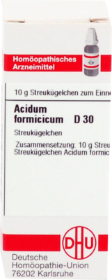 ACIDUM FORMICICUM D 30 Globuli 10 g