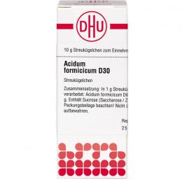 ACIDUM FORMICICUM D 30 Globuli 10 g