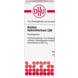 ACIDUM HYDROCHLORICUM C 30 Globuli 10 g