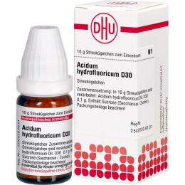 ACIDUM HYDROFLUORICUM D 30 Globuli 10 g