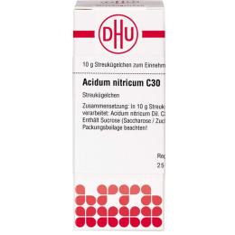 ACIDUM NITRICUM C 30 Globuli 10 g