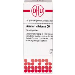 ACIDUM NITRICUM C 6 Globuli 10 g