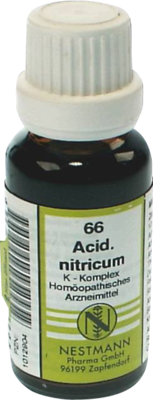 ACIDUM NITRICUM K Komplex Nr.66 Dilution 20 ml