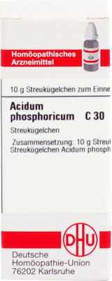 ACIDUM PHOSPHORICUM C 30 Globuli 10 g