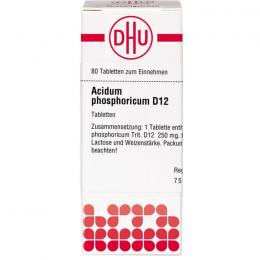 ACIDUM PHOSPHORICUM D 12 Tabletten 80 St.
