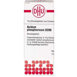 ACIDUM PHOSPHORICUM D 200 Globuli 10 g
