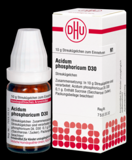 ACIDUM PHOSPHORICUM D 30 Globuli 10 g