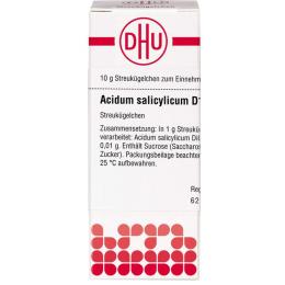 ACIDUM SALICYLICUM D 12 Globuli 10 g
