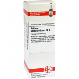ACIDUM SARCOLACTICUM D 6 Dilution 20 ml