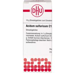 ACIDUM SULFURICUM C 12 Globuli 10 g