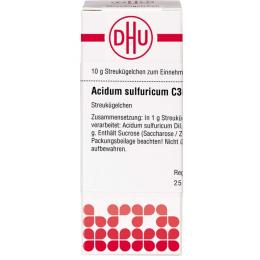 ACIDUM SULFURICUM C 30 Globuli 10 g