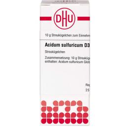 ACIDUM SULFURICUM D 30 Globuli 10 g