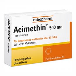 Ein aktuelles Angebot für Acimethin Filmtabletten 100 St Filmtabletten Blasen- & Harnwegsinfektion - jetzt kaufen, Marke ratiopharm GmbH.