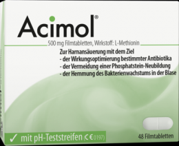 ACIMOL mit pH Teststreifen Filmtabletten 48 St