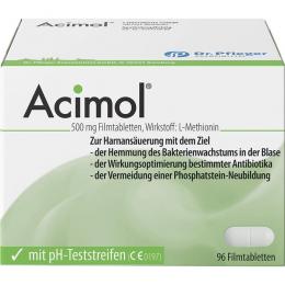 ACIMOL mit pH Teststreifen Filmtabletten 96 St.