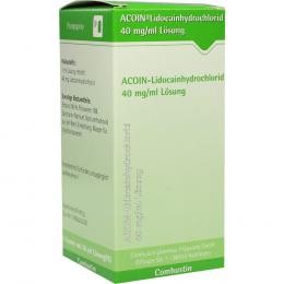 ACOIN-Lidocainhydrochlorid 40 mg/ml Lösung 50 ml Lösung