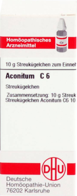 ACONITUM C 6 Globuli 10 g