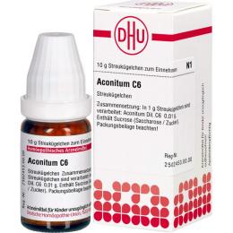 ACONITUM C 6 Globuli 10 g