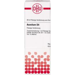 ACONITUM D 4 Dilution 20 ml