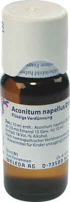 ACONITUM NAPELLUS D 6 Dilution 50 ml