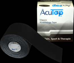 ACUTOP Kinesiologie Tape Classic 5 cmx5 m schwarz 1 St